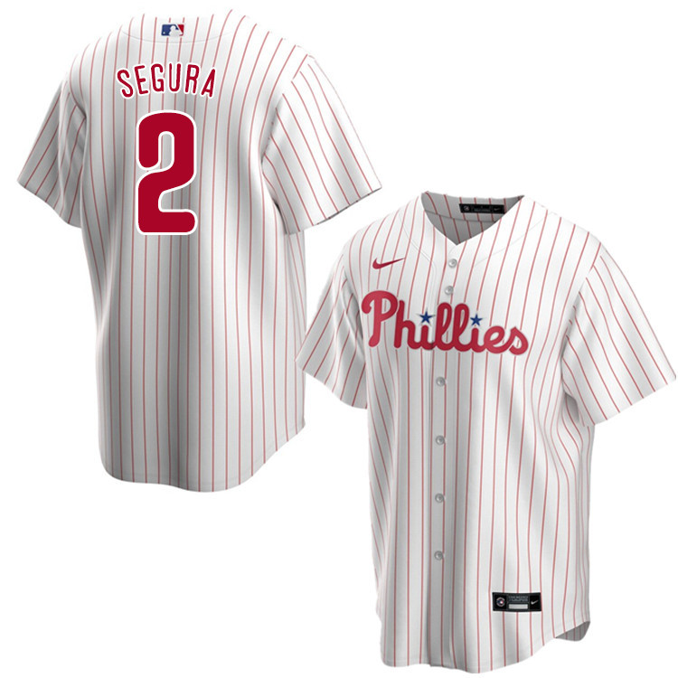Nike Men #2 Jean Segura Philadelphia Phillies Baseball Jerseys Sale-White